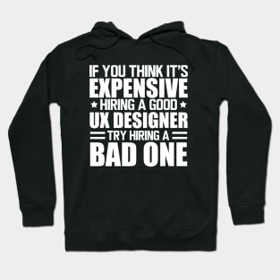 UX Designer - Hiring a good UX Designer w Hoodie